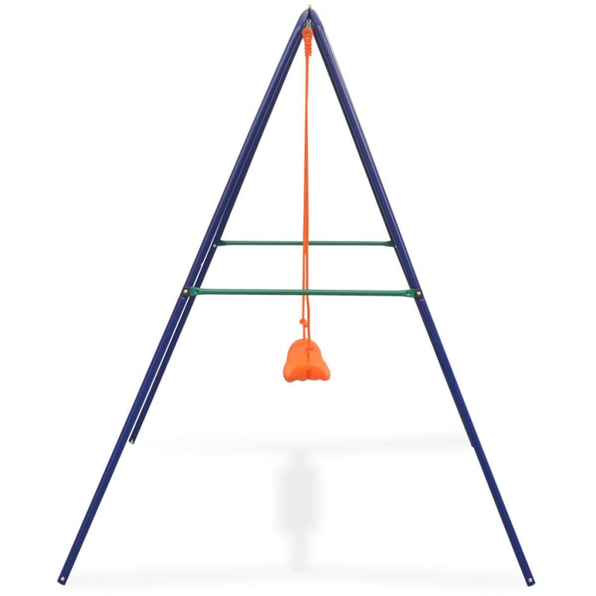 Columpio individual naranja