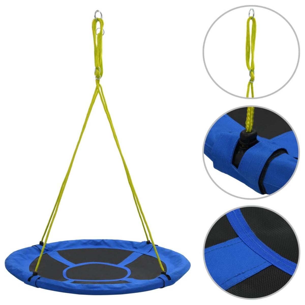 Columpio 110 cm 100 kg azul