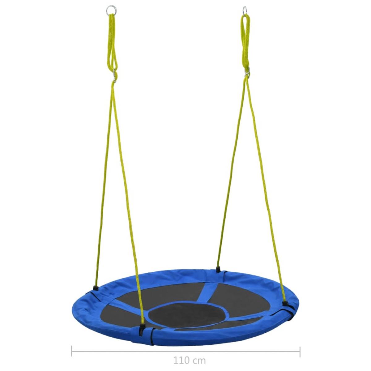 Columpio 110 cm 100 kg azul