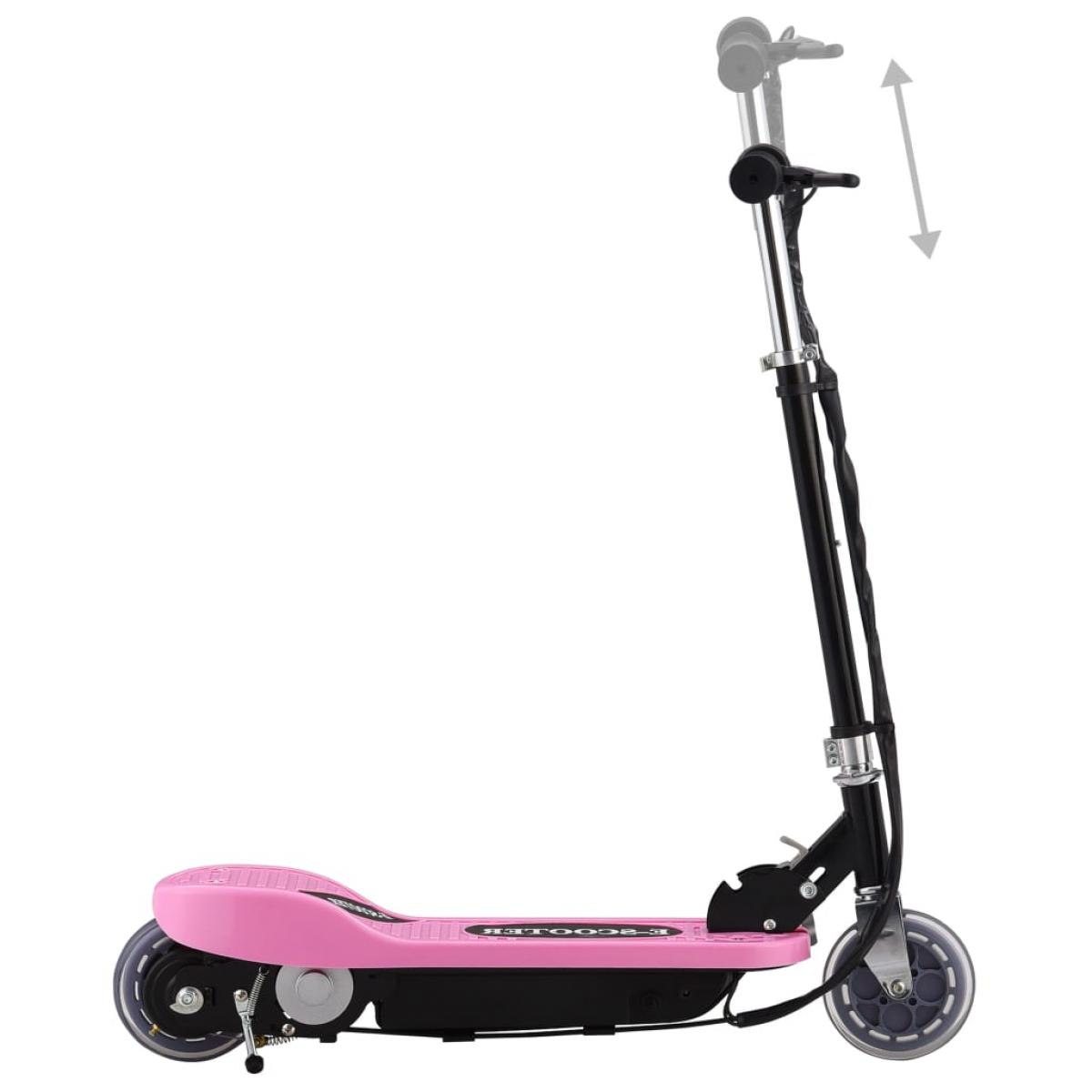 Patinete eléctrico rosa 120 W