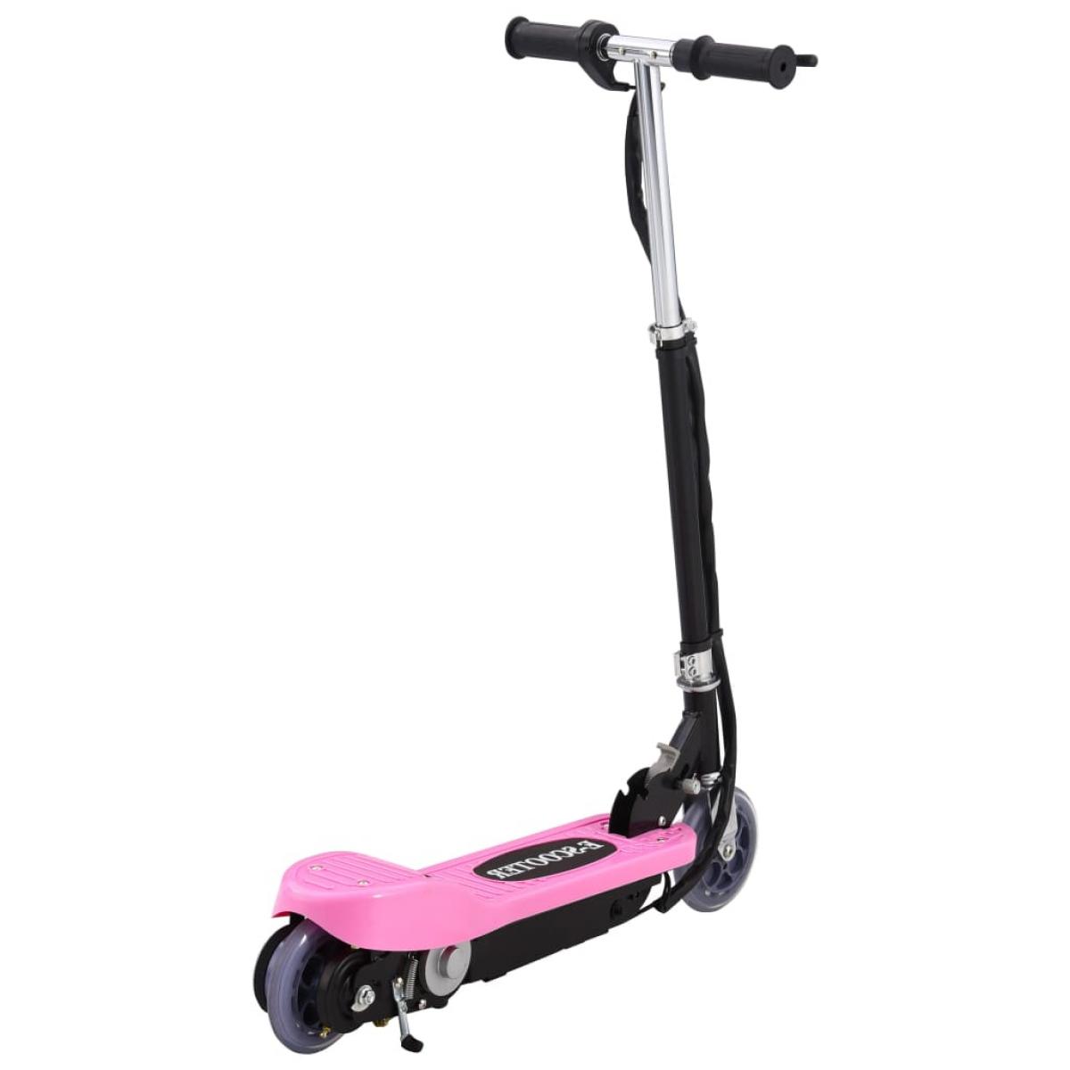 Patinete eléctrico rosa 120 W