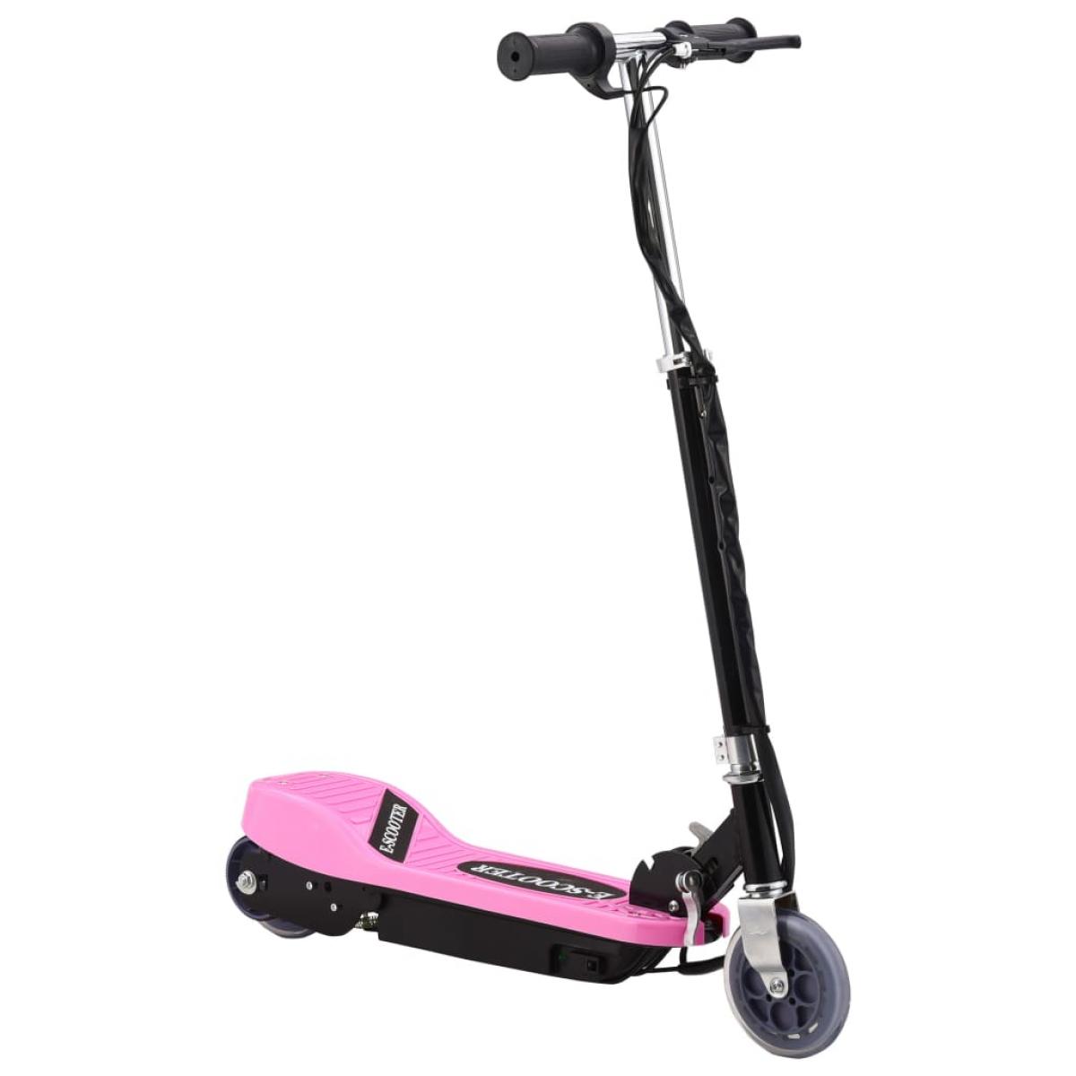 Patinete eléctrico rosa 120 W