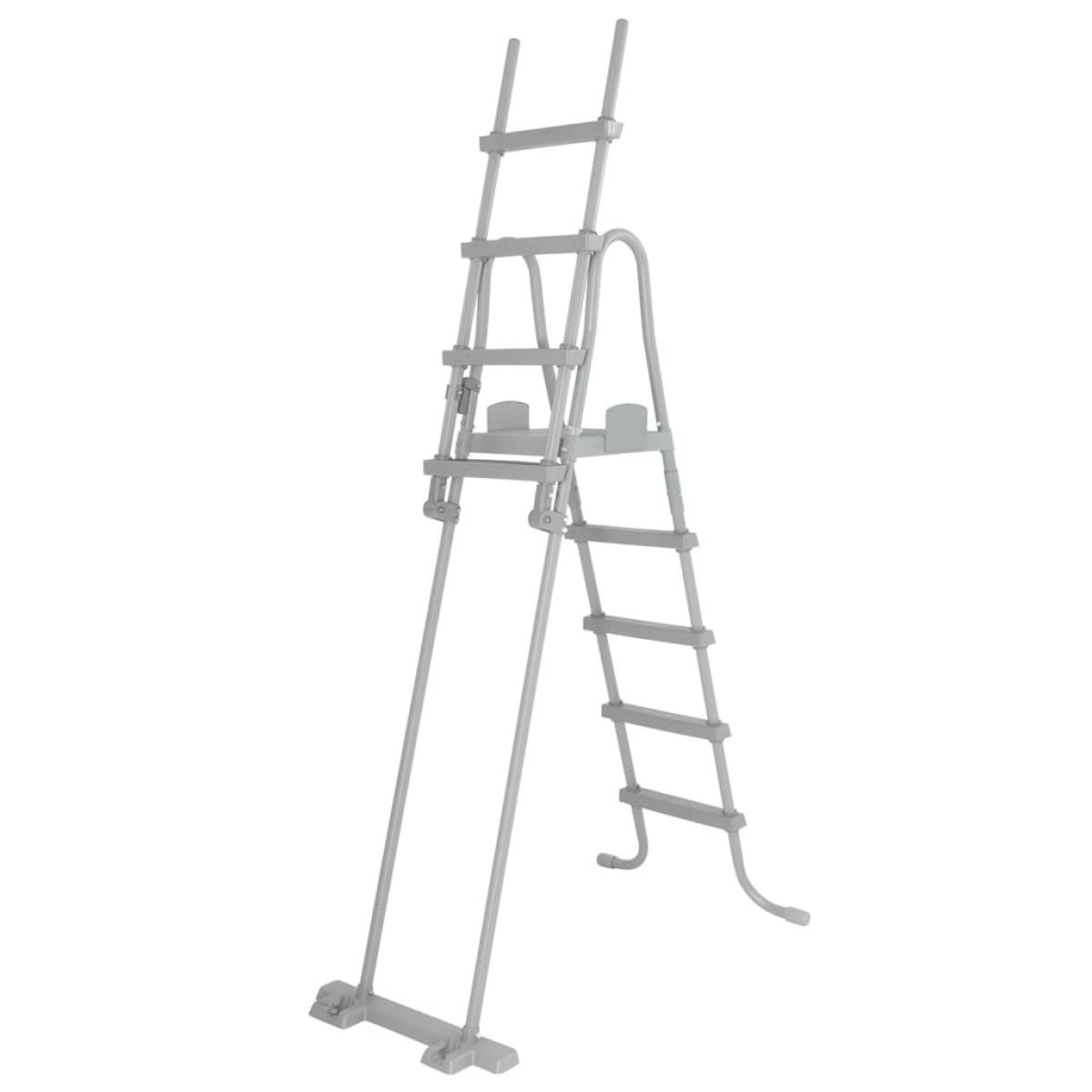 Bestway Flowclear Escalera de piscina de seguridad 4 escalones 132 cm
