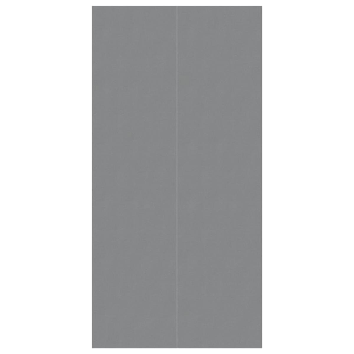Tapiz de suelo piscina geotextil poliéster gris claro 500x250cm