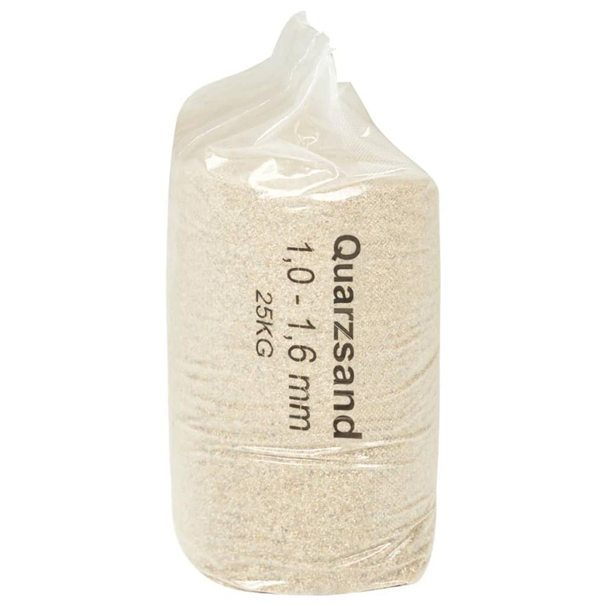 Arena filtrante 25 kg 1,0-1,6 mm