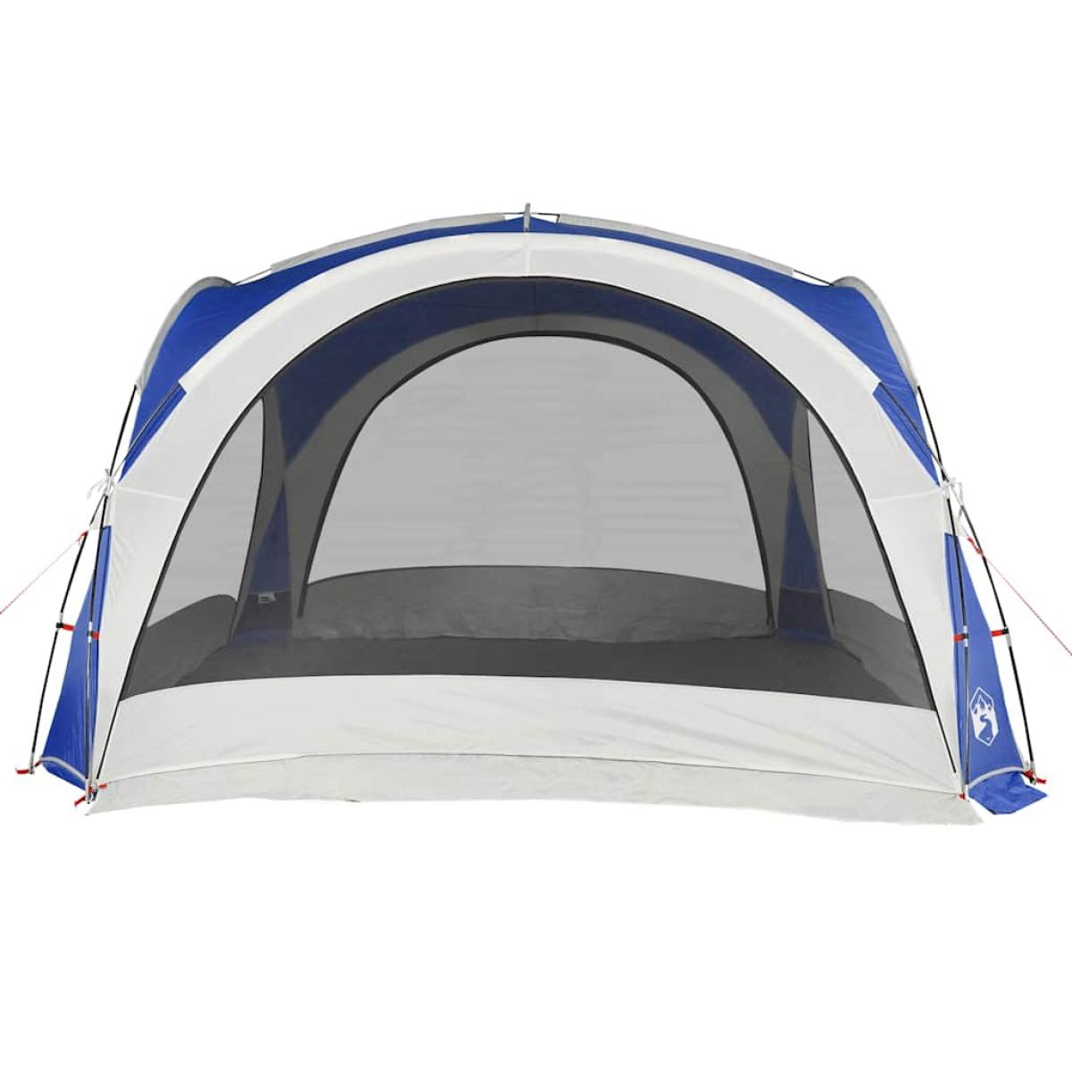 Tienda de fiesta impermeable azul