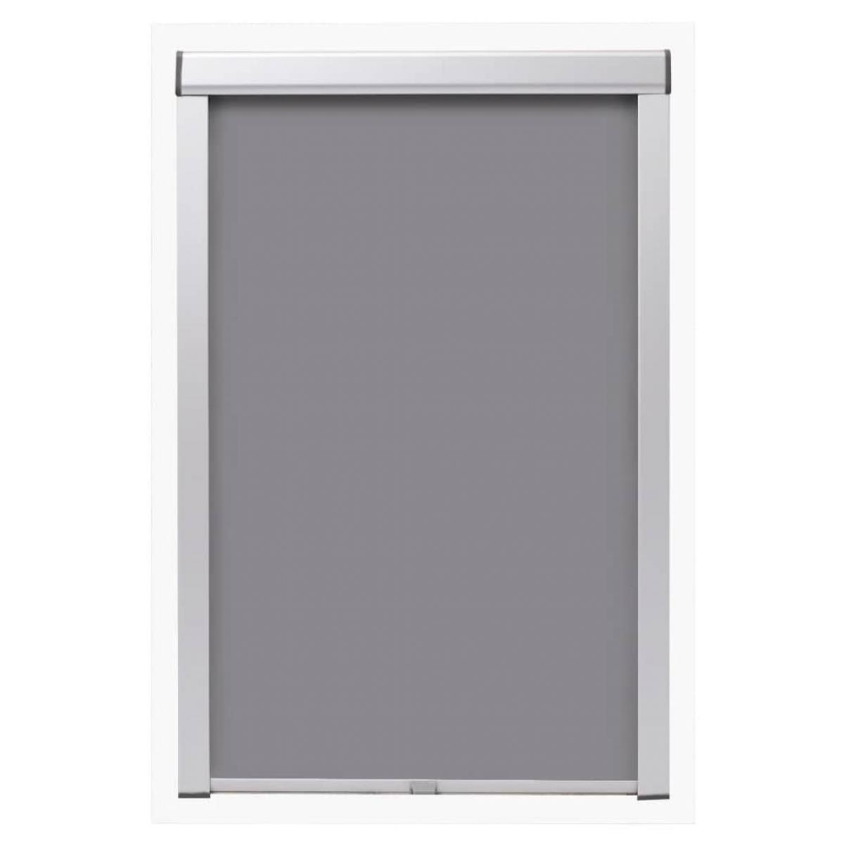 Persiana opaca enrollable gris 104