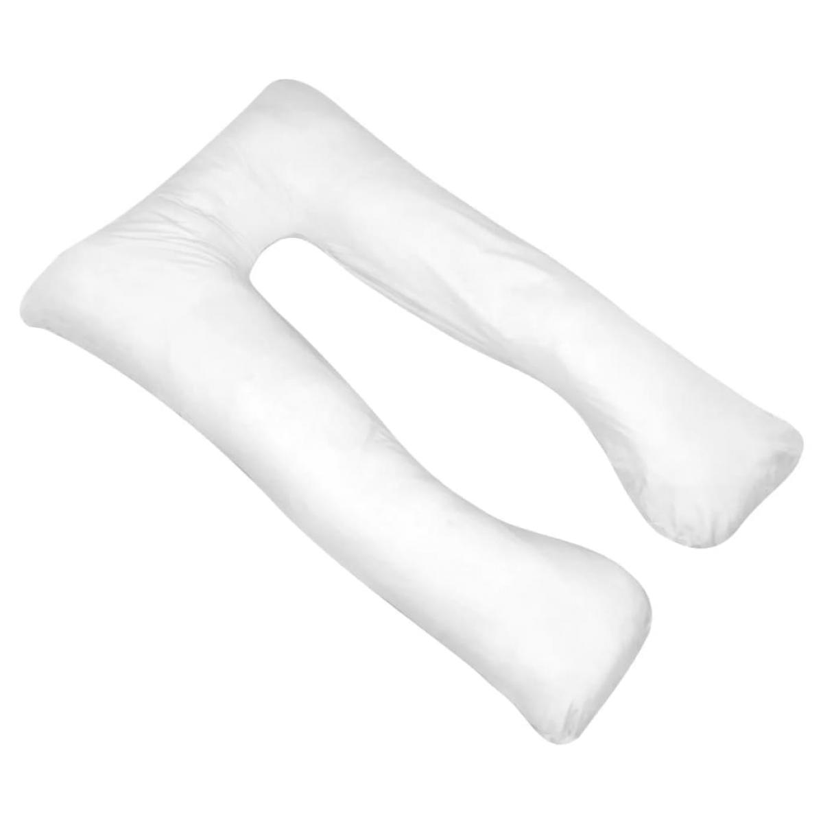 Almohada de embarazo blanca 90x145 cm