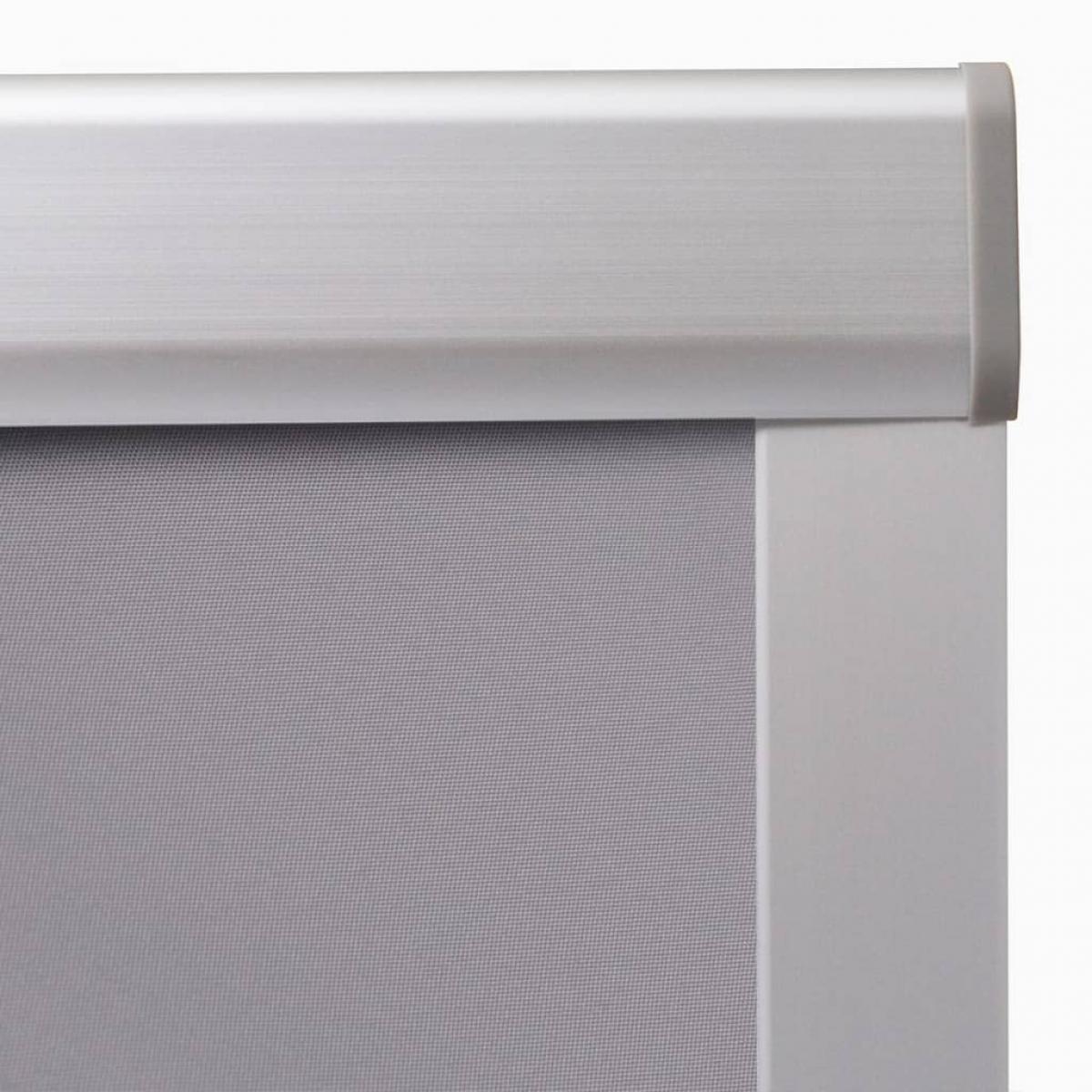 Persiana enrollable opaca gris SK06