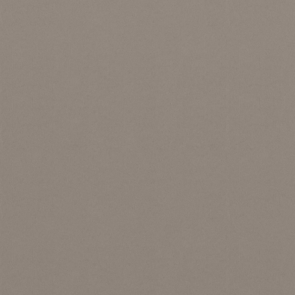 Toldo para balcón de tela oxford gris taupé 90x600 cm