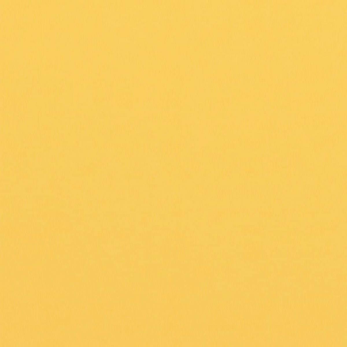 Toldo para balcón tela oxford amarillo 90x400 cm