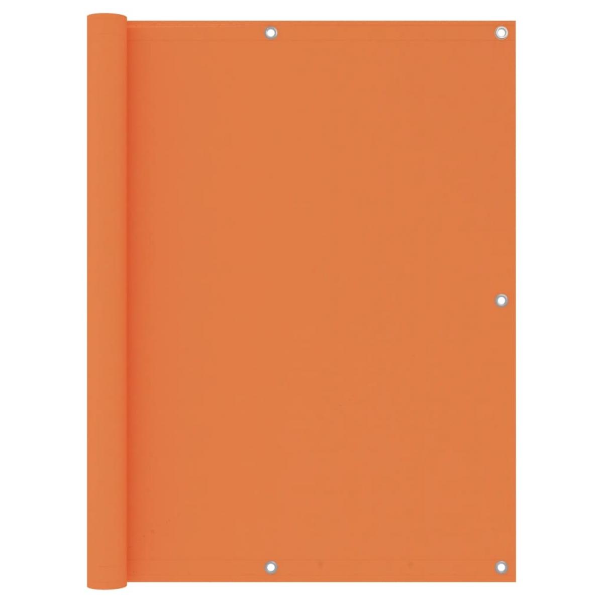 Toldo para balcón tela oxford naranja 120x300 cm