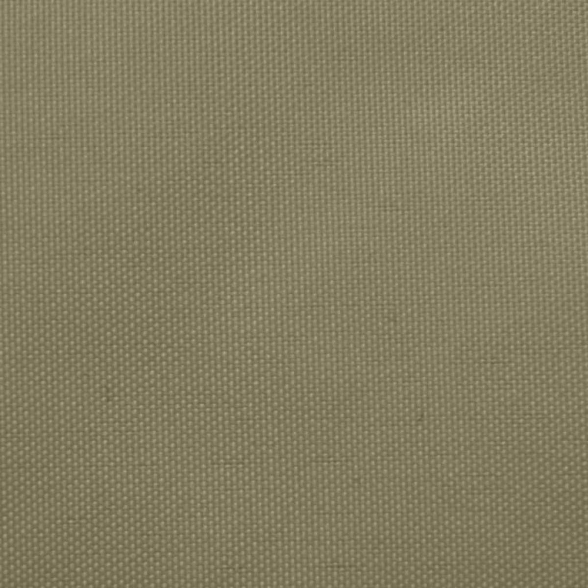 Toldo de vela trapezoidal de tela oxford beige 3/5x4 m