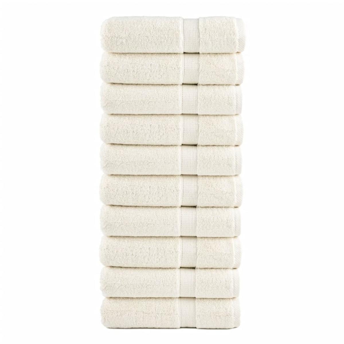 Toallas de baño SOLUND 10 unidades 100x150 cm 600 gsm