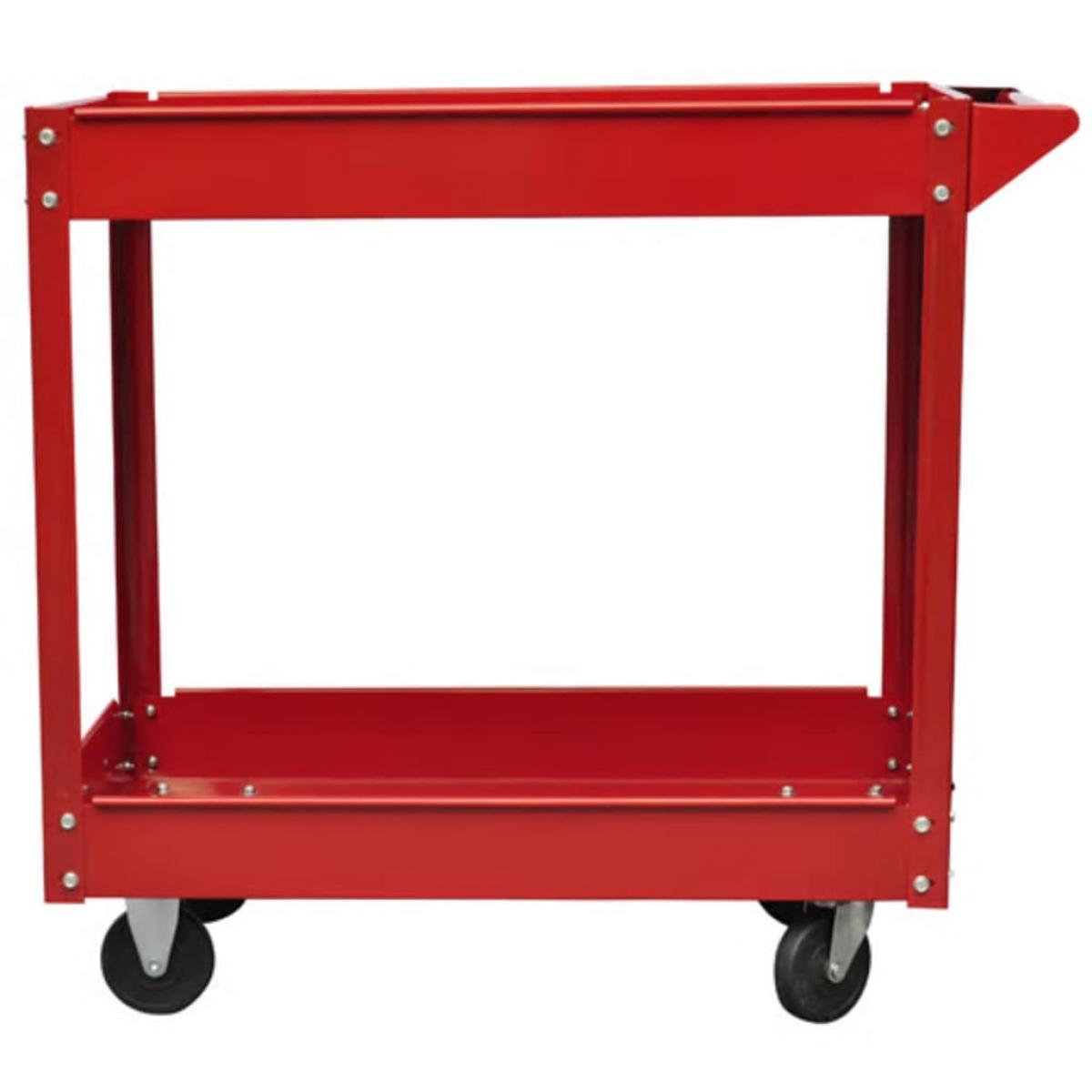 Carrito de herramientas de taller rojo 100 kg
