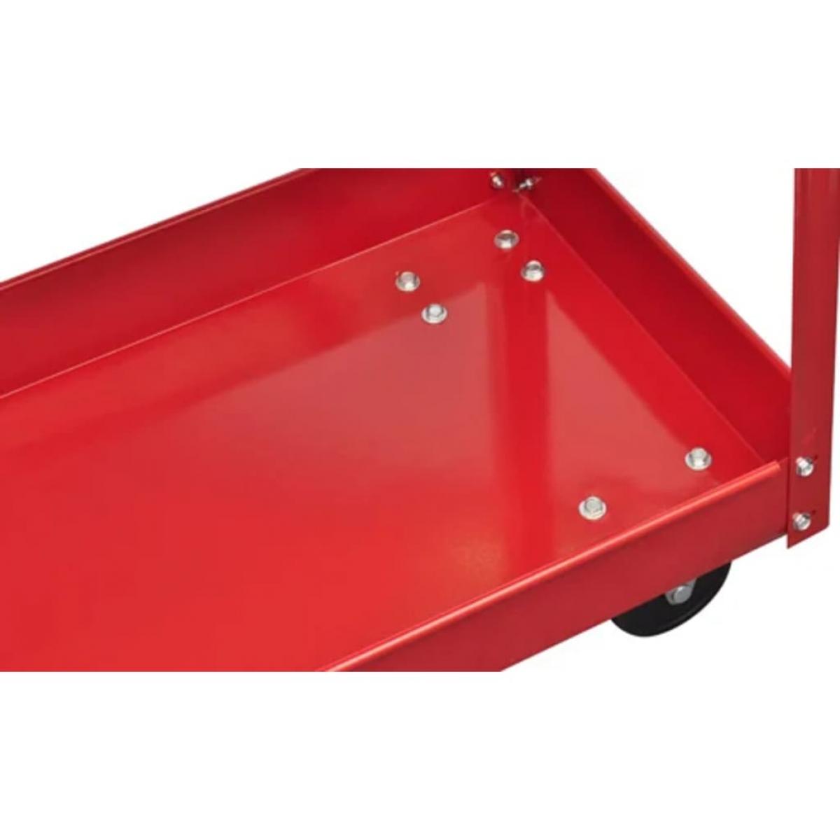 Carrito de herramientas de taller rojo 100 kg