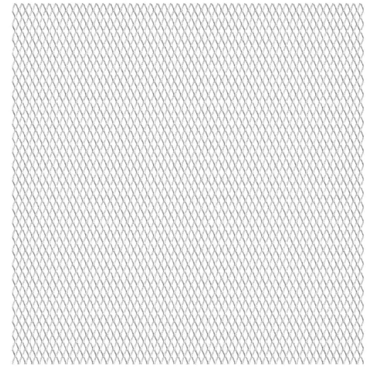 Valla alambrada jardín acero inoxidable 100x85 cm 30x17x2,5mm
