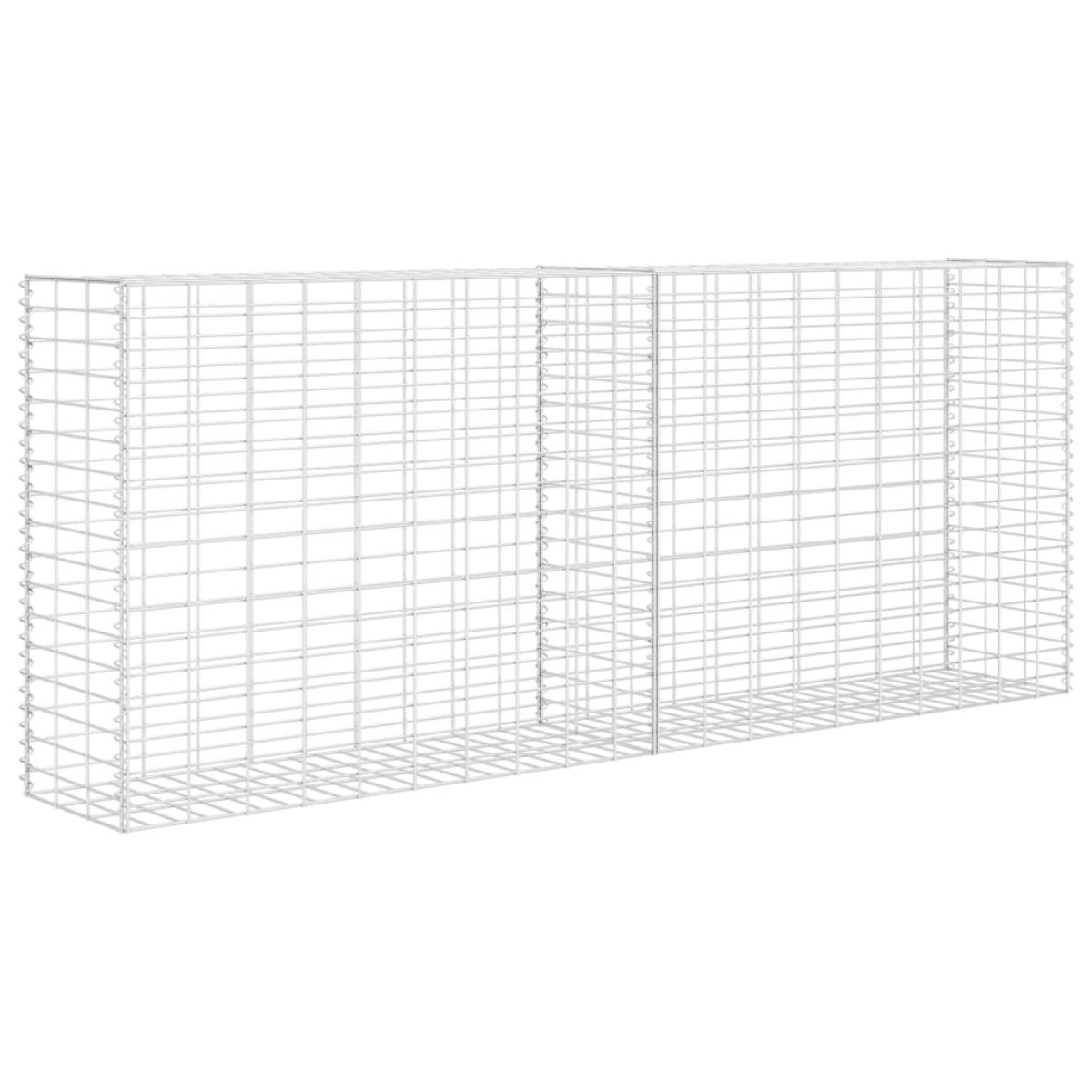 Cesta de gaviones de acero galvanizado 85x30x200 cm