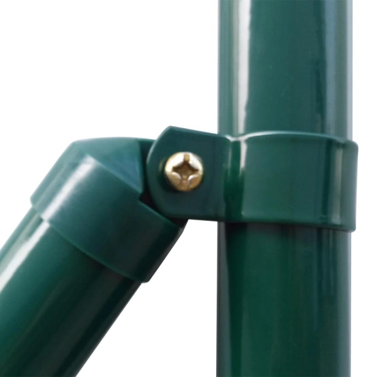Set de Euro Valla acero verde 25x1,7 m