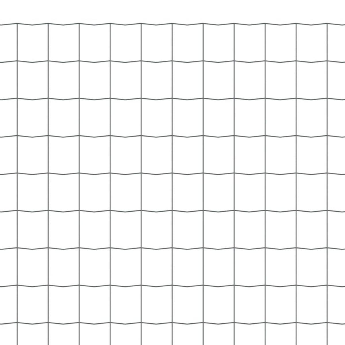 Euro Valla acero gris 25x1 m