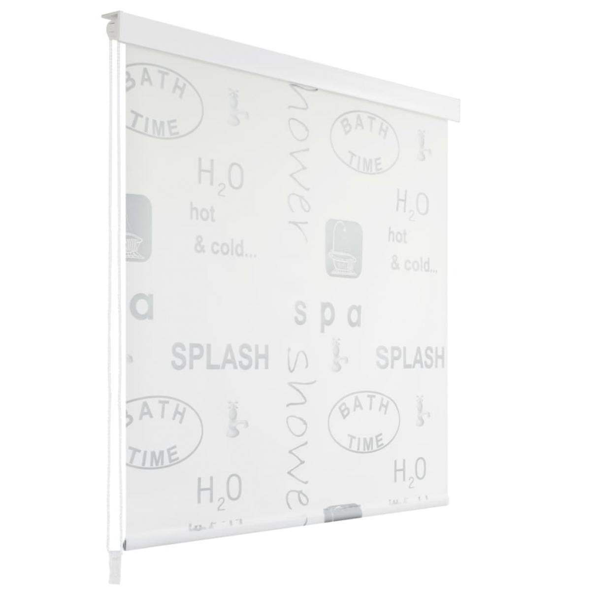 Persiana enrollable de ducha 140x240 cm Splash