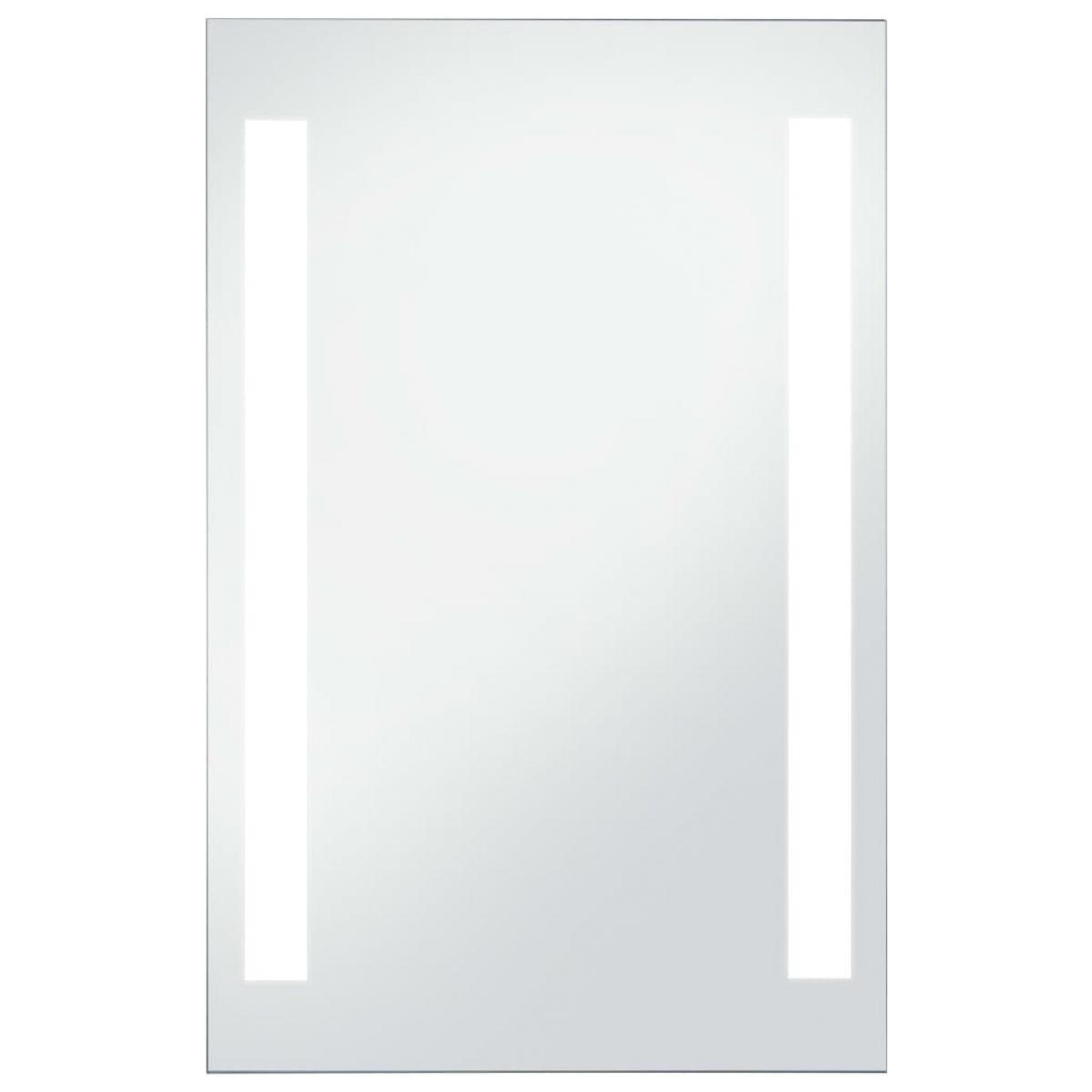 Espejo de pared de baño con LED 60x100 cm