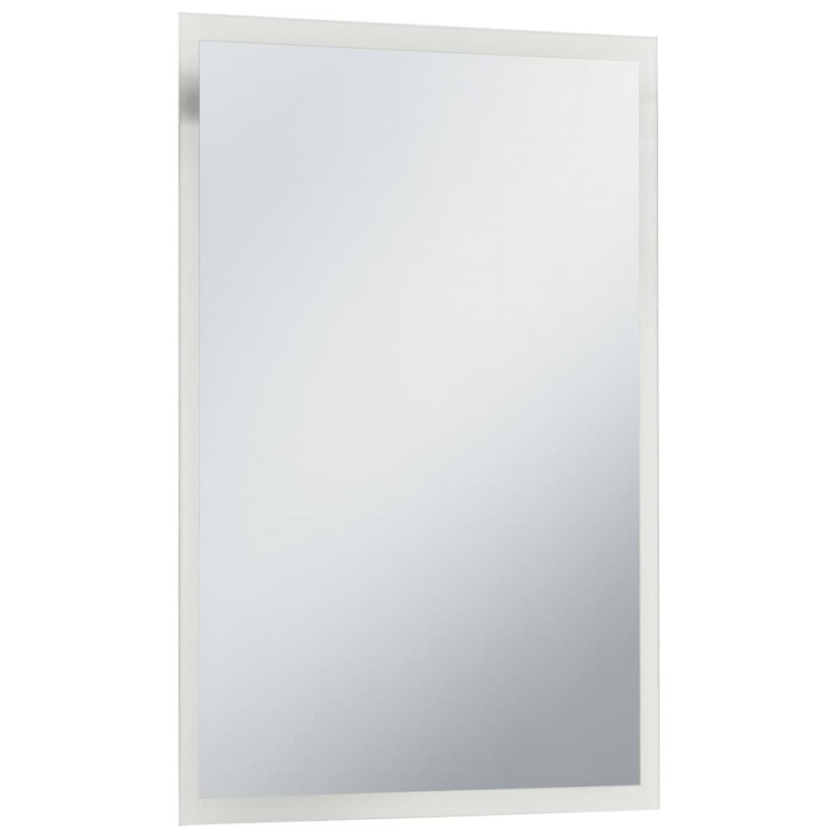 Espejo de pared de baño con LED 60x80 cm