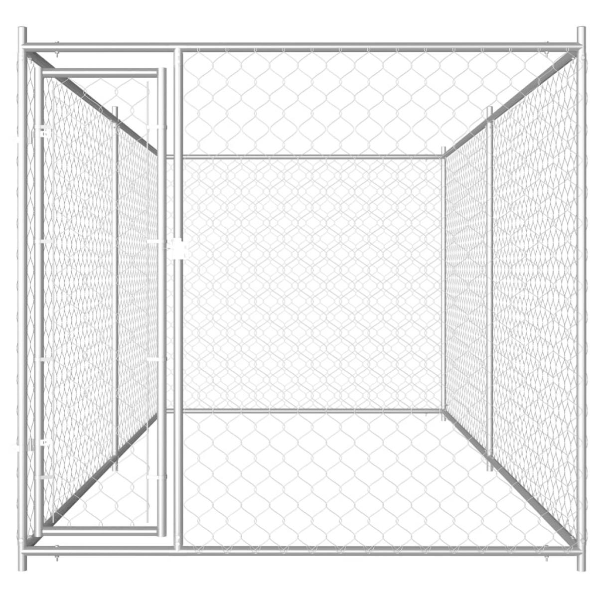 Perrera de exterior 382x192x185 cm