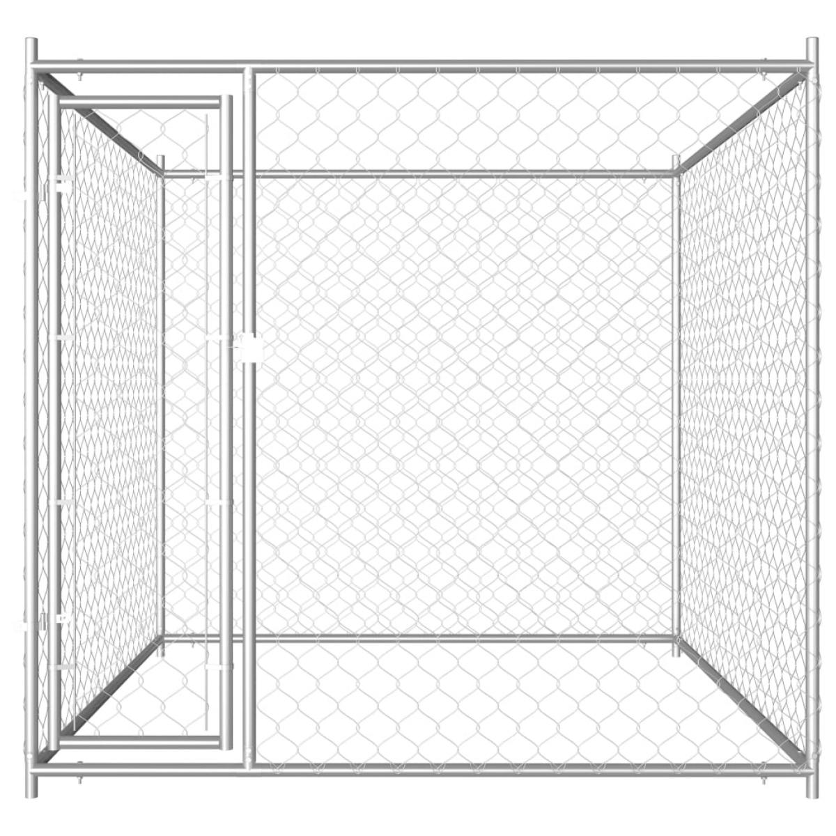 Perrera de exterior 193x193x185 cm