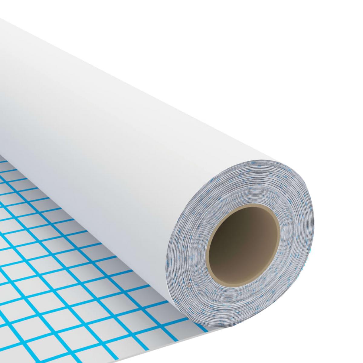 Láminas autoadhesivas muebles PVC blanco 500x90 cm
