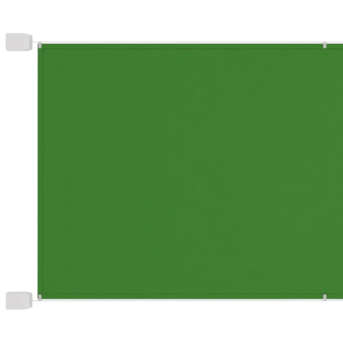 Toldo vertical verde claro 200x420 cm tela oxford