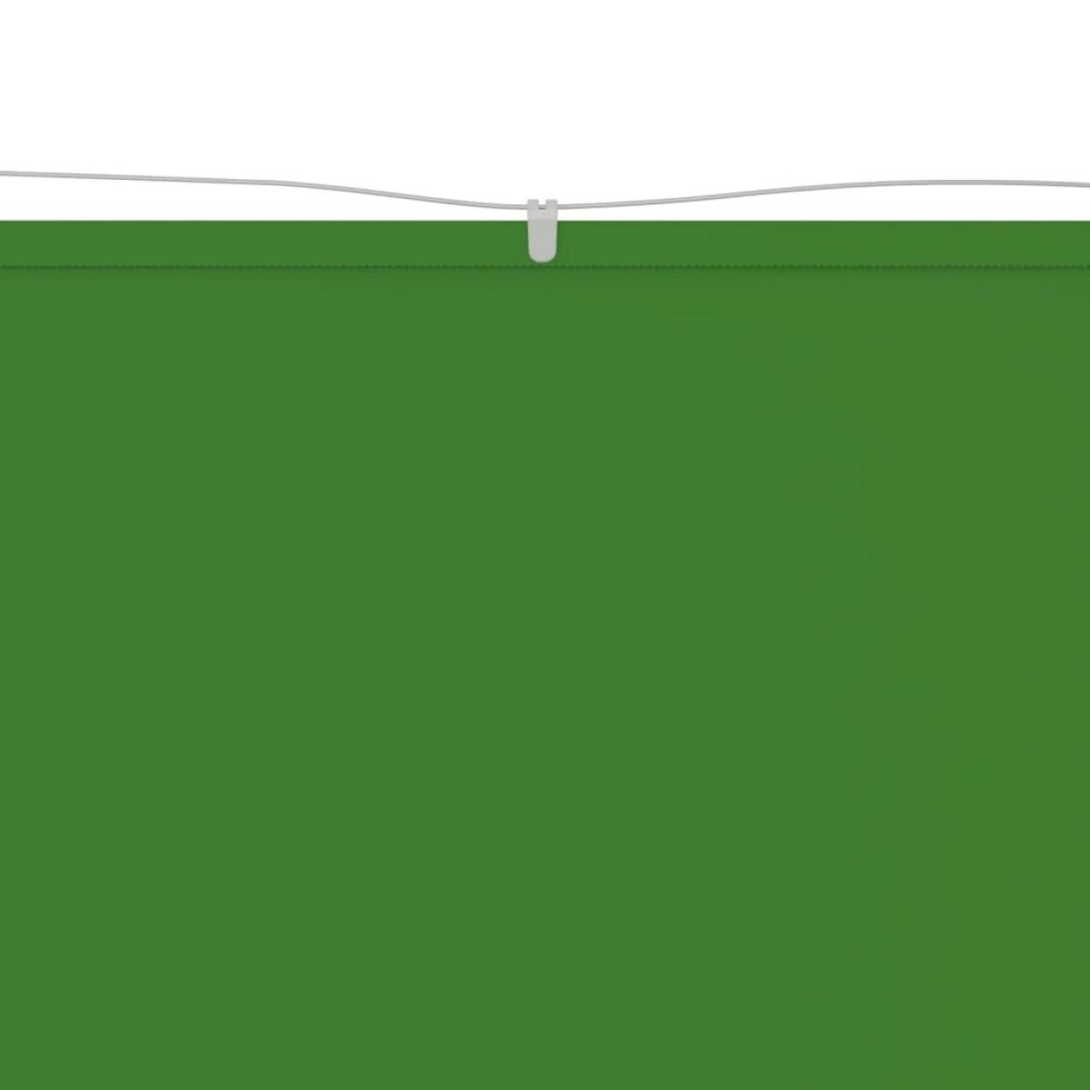Toldo vertical verde claro 200x420 cm tela oxford