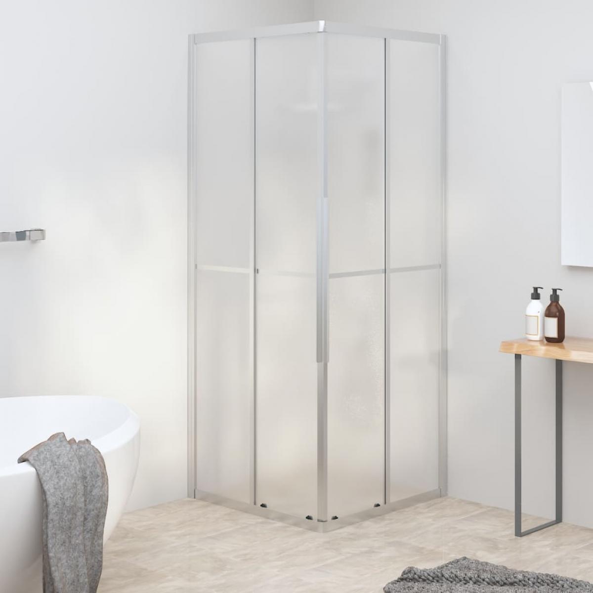 Cabina de ducha ESG esmerilado 70x70x180 cm