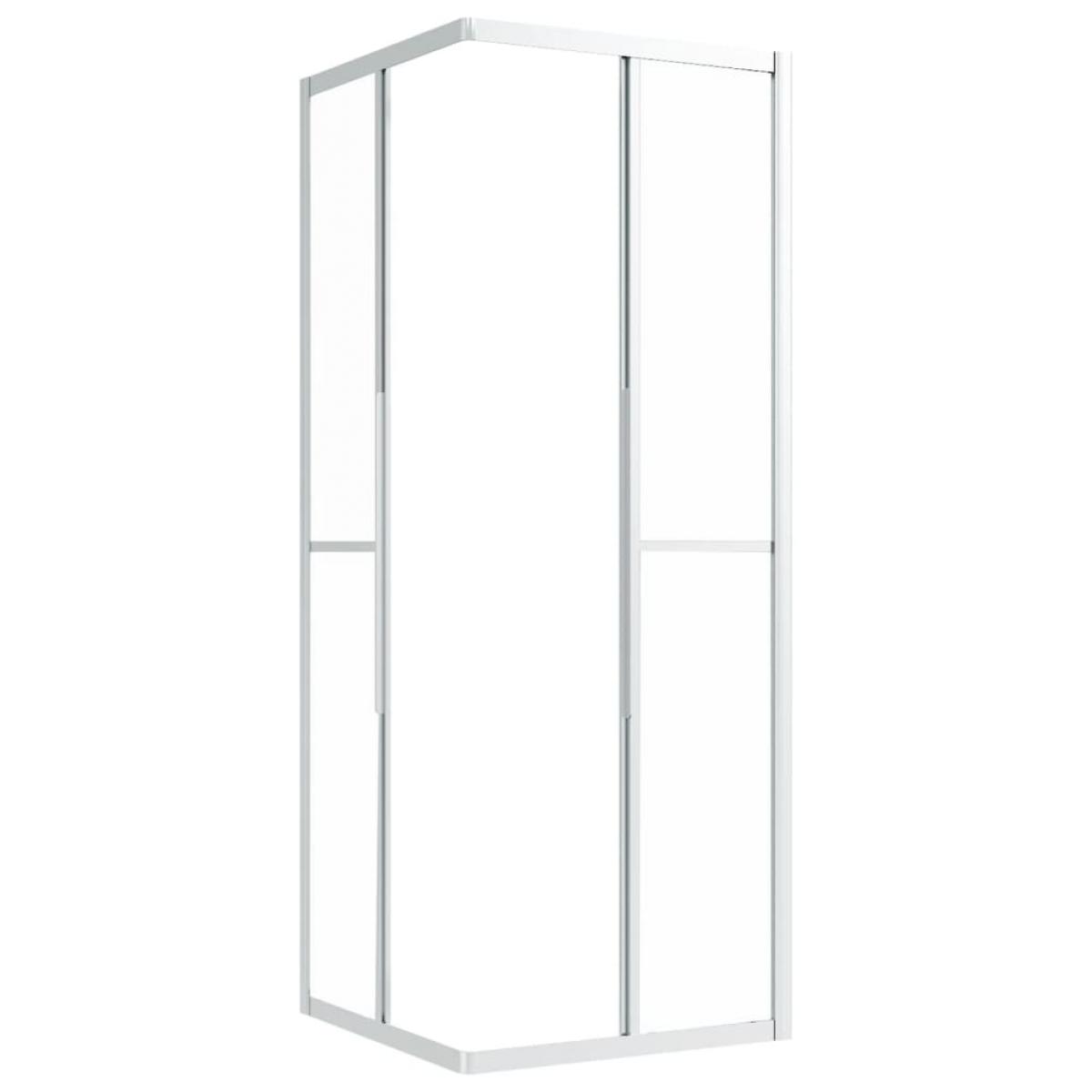 Cabina de ducha ESG esmerilado 70x70x180 cm