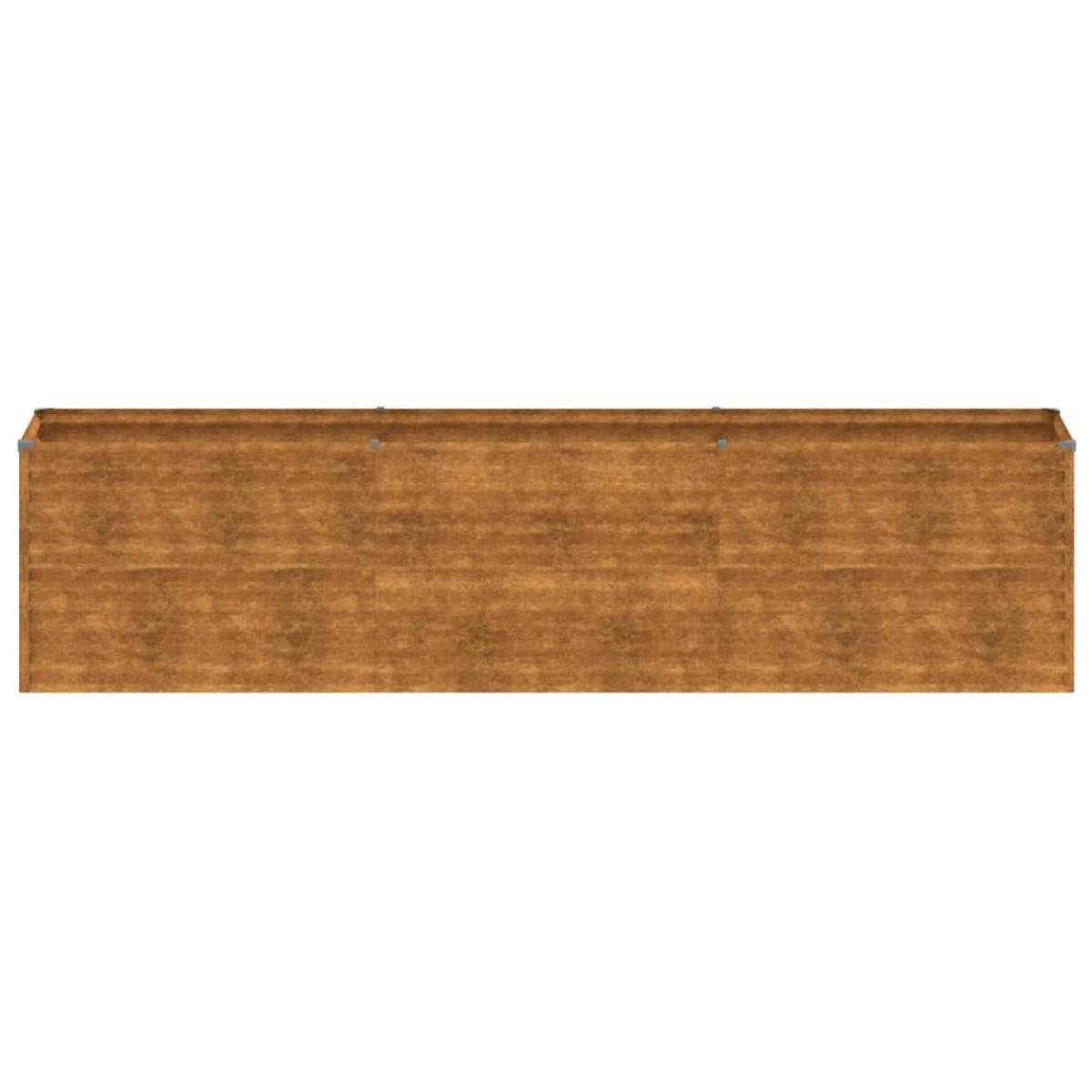 Jardinera acero corten 291x50x69 cm