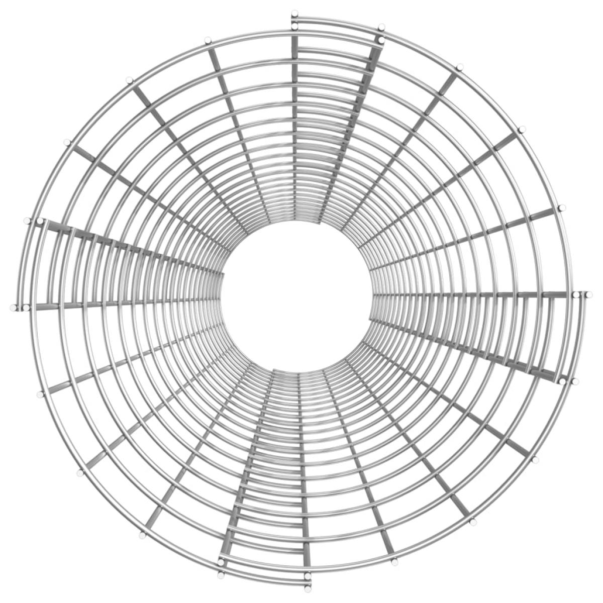Poste circular de gaviones acero galvanizado Ø30x200 cm