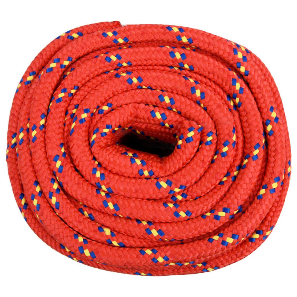 Cuerda de barco polipropileno rojo 20 mm 50 m