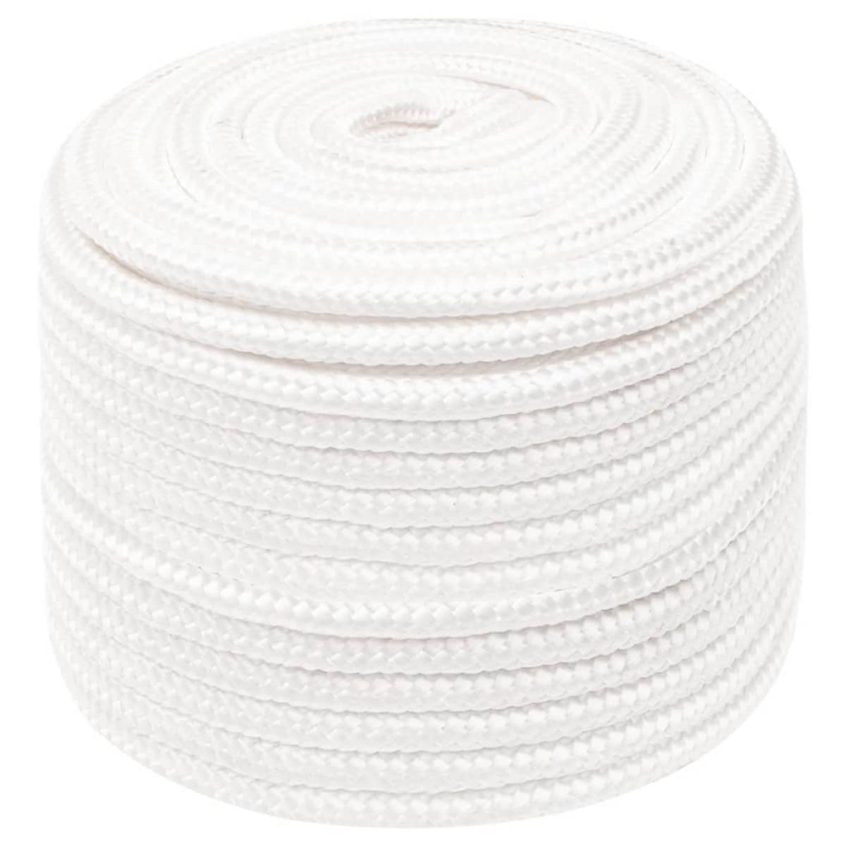Cuerda de barco polipropileno blanco intenso 12 mm 100 m