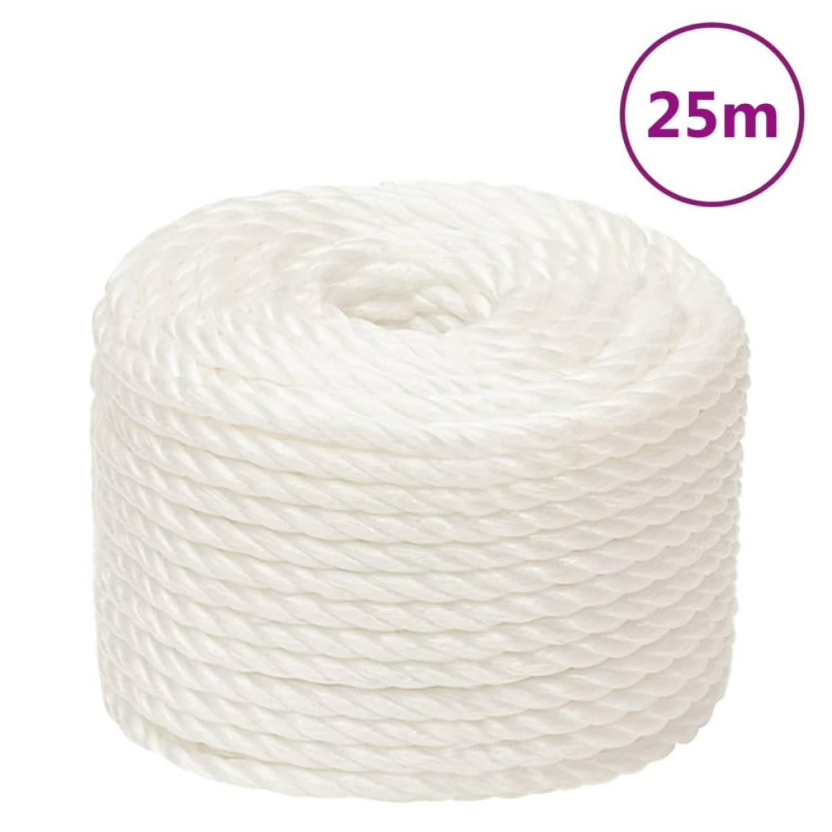 Cuerda de trabajo polipropileno blanco 10 mm 25 m