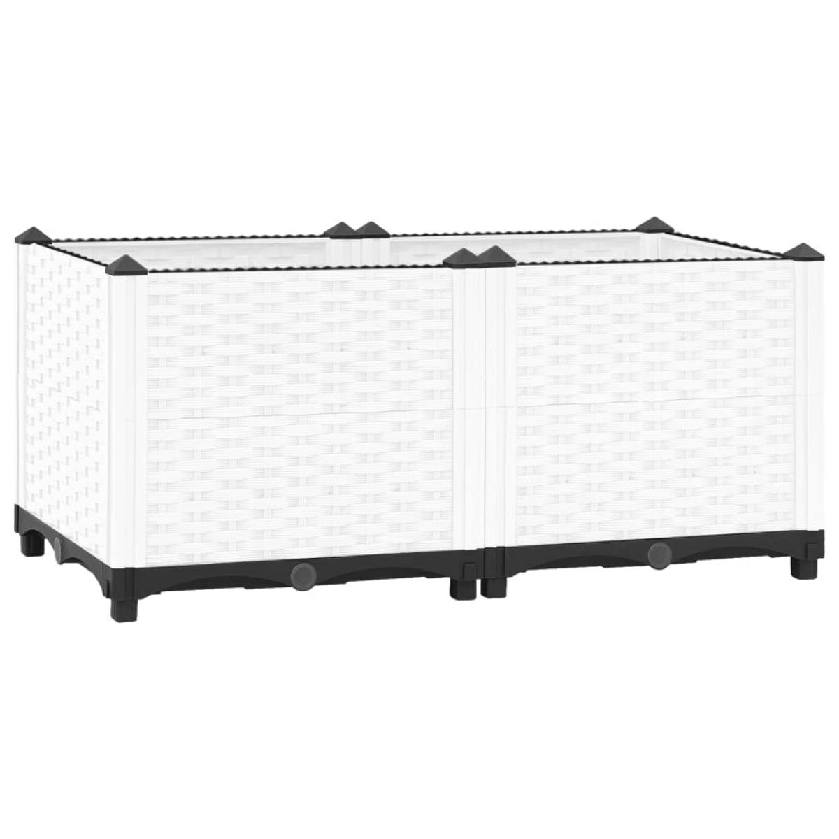 Arriate polipropileno 80x40x38 cm