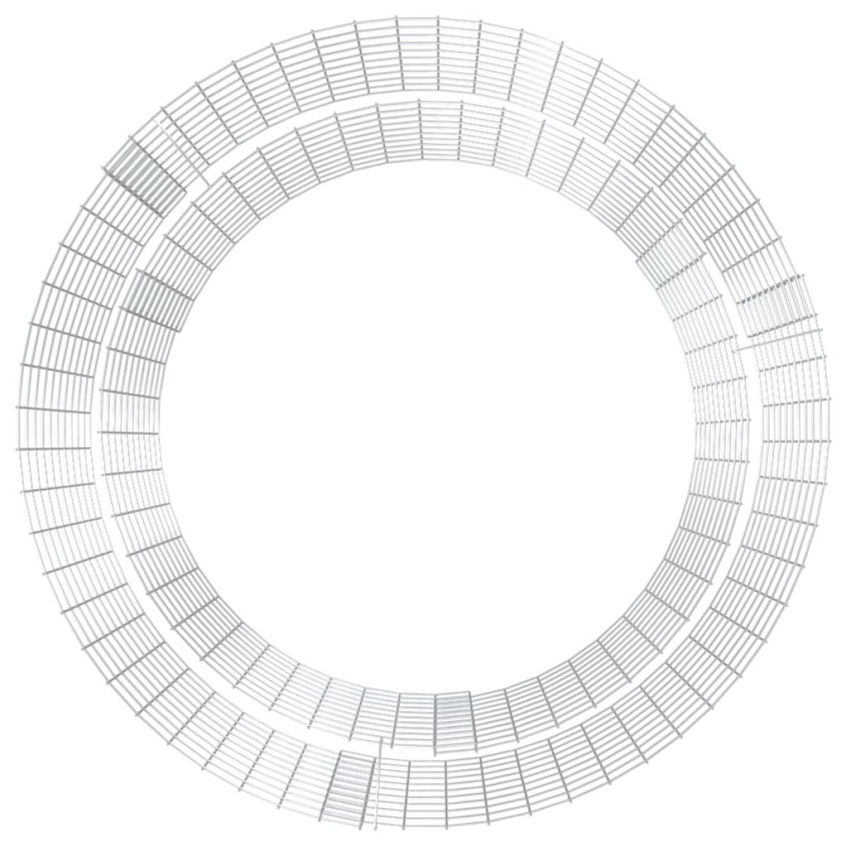 Brasero de gaviones hierro galvanizado Ø100 cm