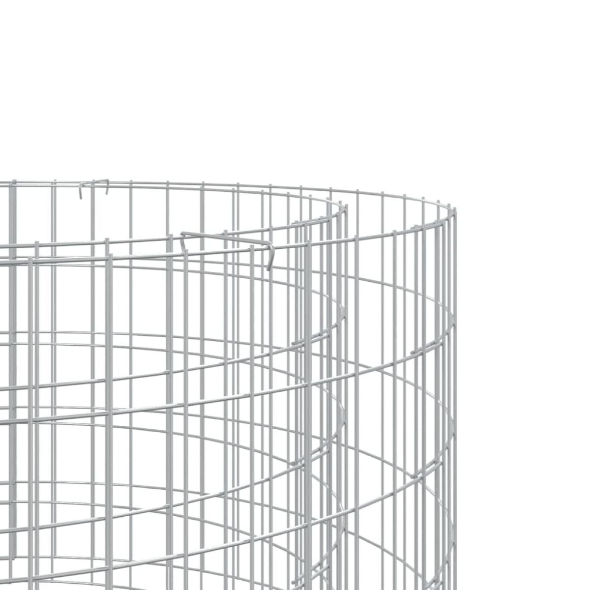 Brasero de gaviones hierro galvanizado Ø100 cm