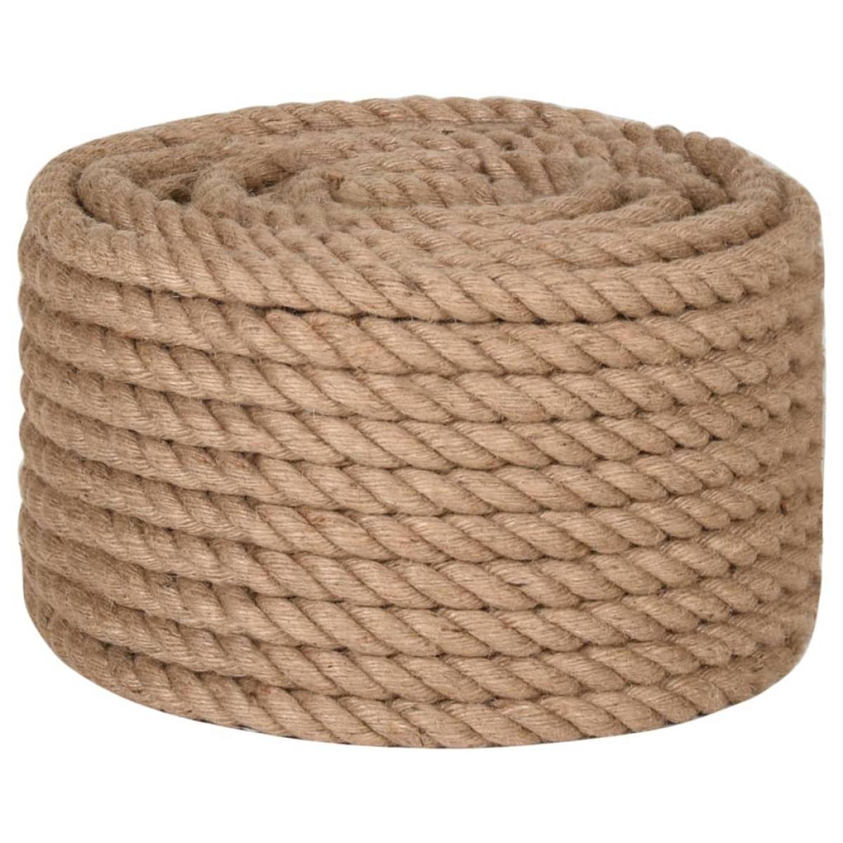 Cuerda de yute 100 m de longitud y 16 mm de grosor