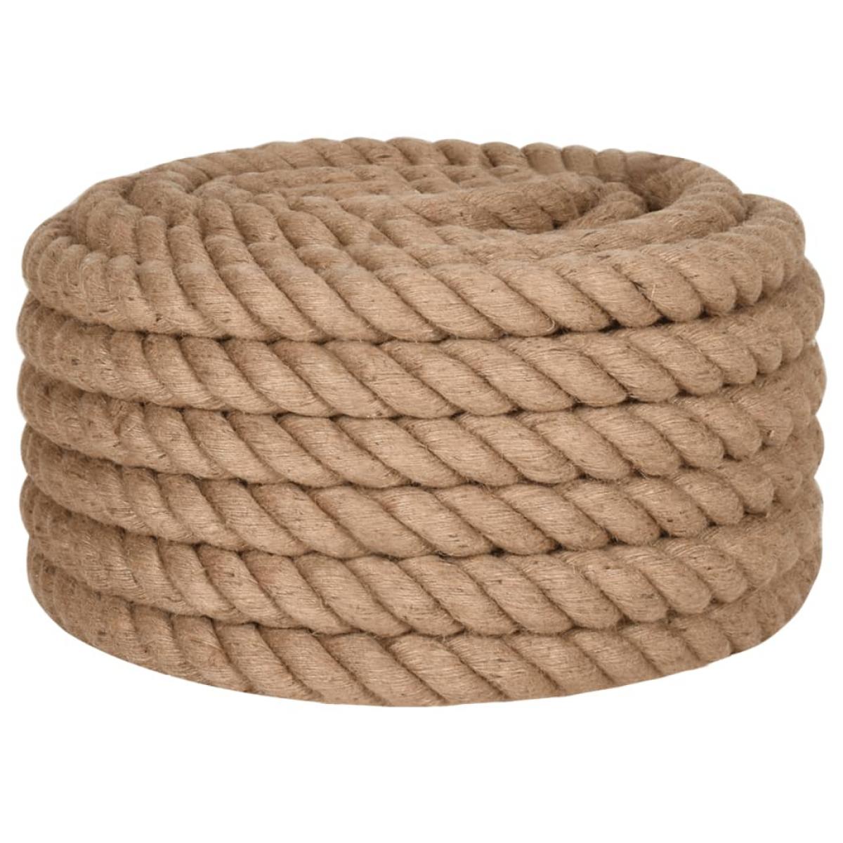 Cuerda de yute 5 m de longitud y 40 mm de grosor