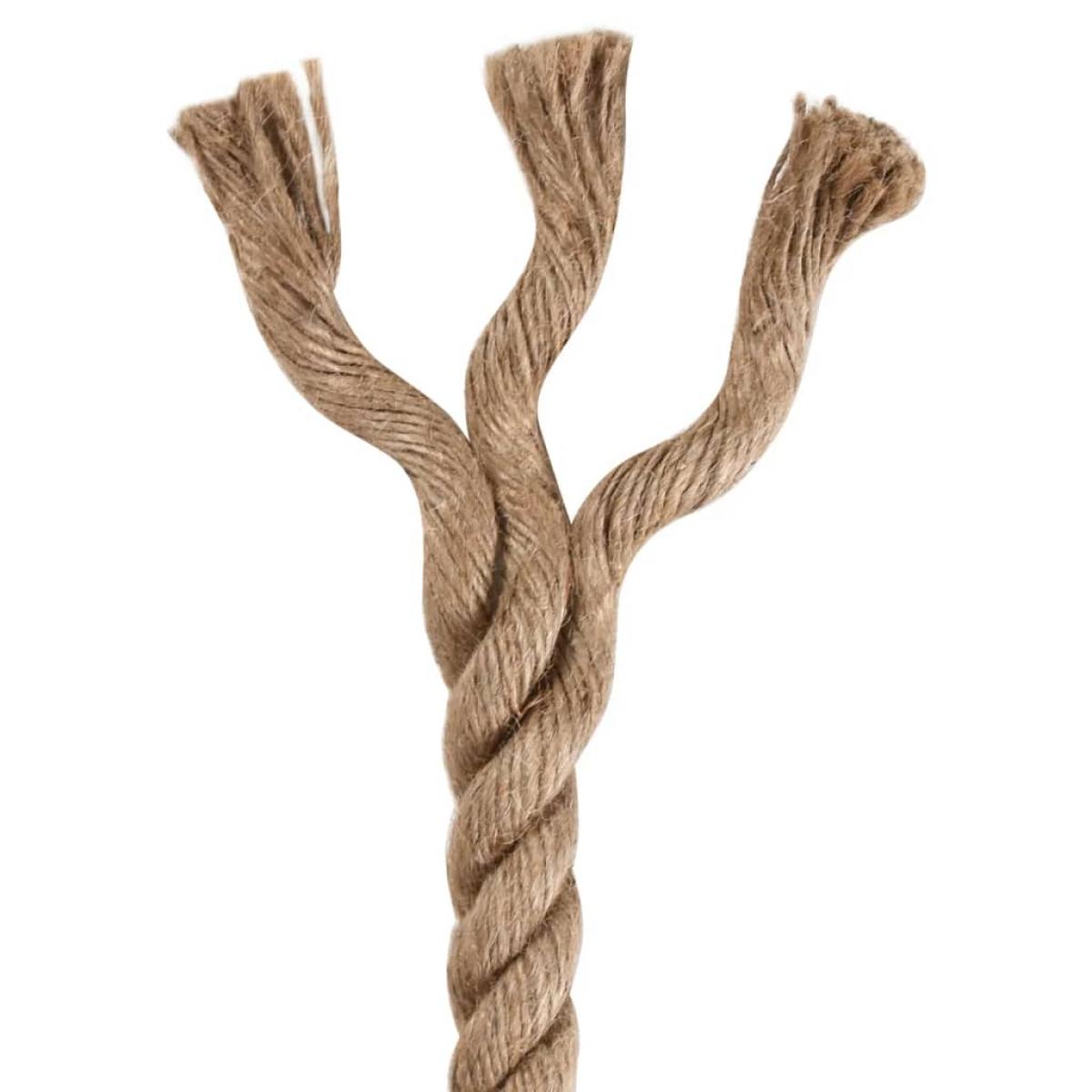 Cuerda de yute 5 m de longitud y 40 mm de grosor