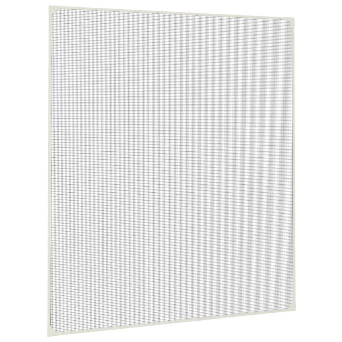 Mosquitera magnética para ventanas blanco 120x140 cm