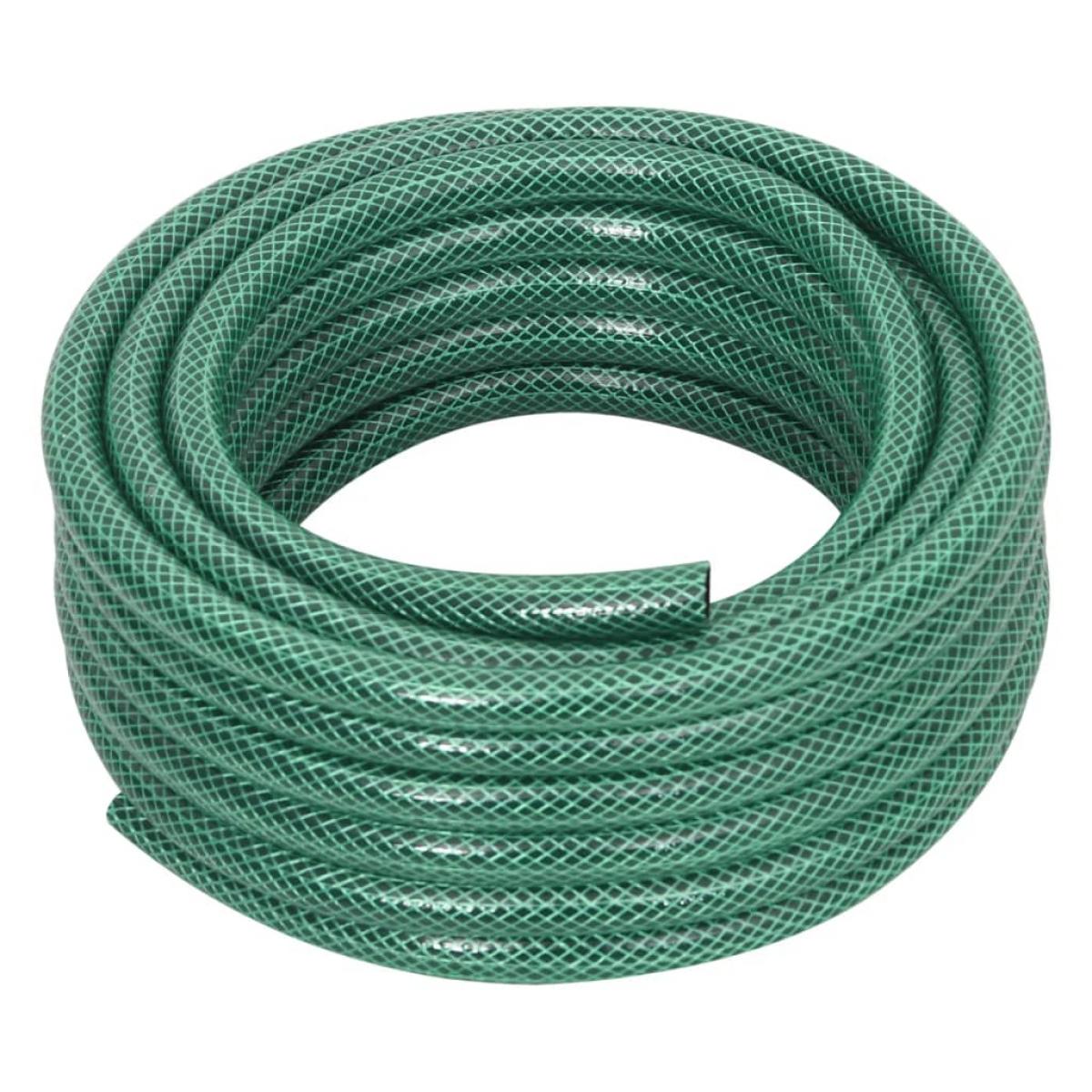 Manguera de jardín PVC verde 30 m