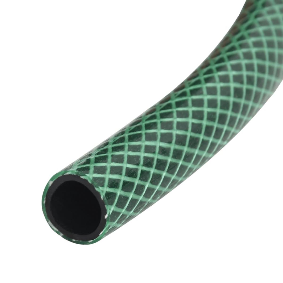 Manguera de jardín PVC verde 30 m