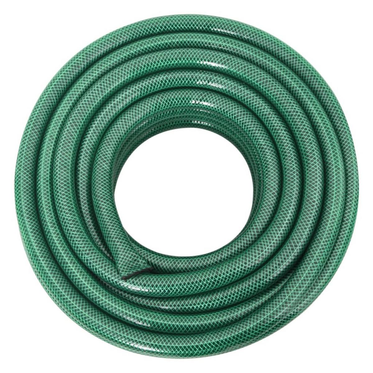 Manguera de jardín PVC verde 50 m