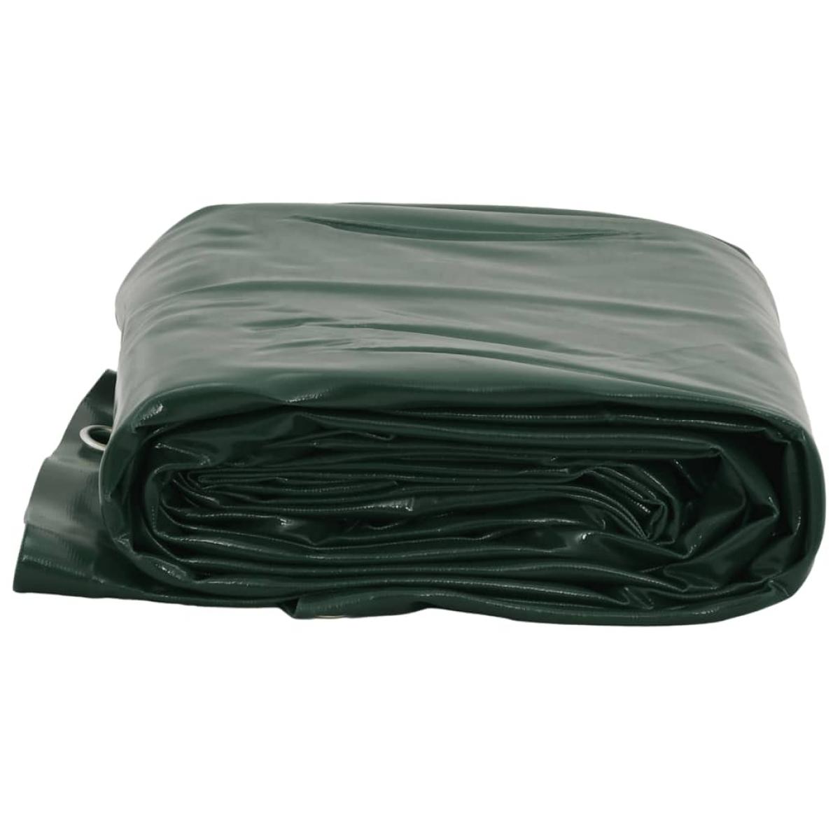 Lona verde 1,5x2 m 650 g/m²